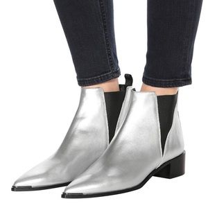 acne silver boots